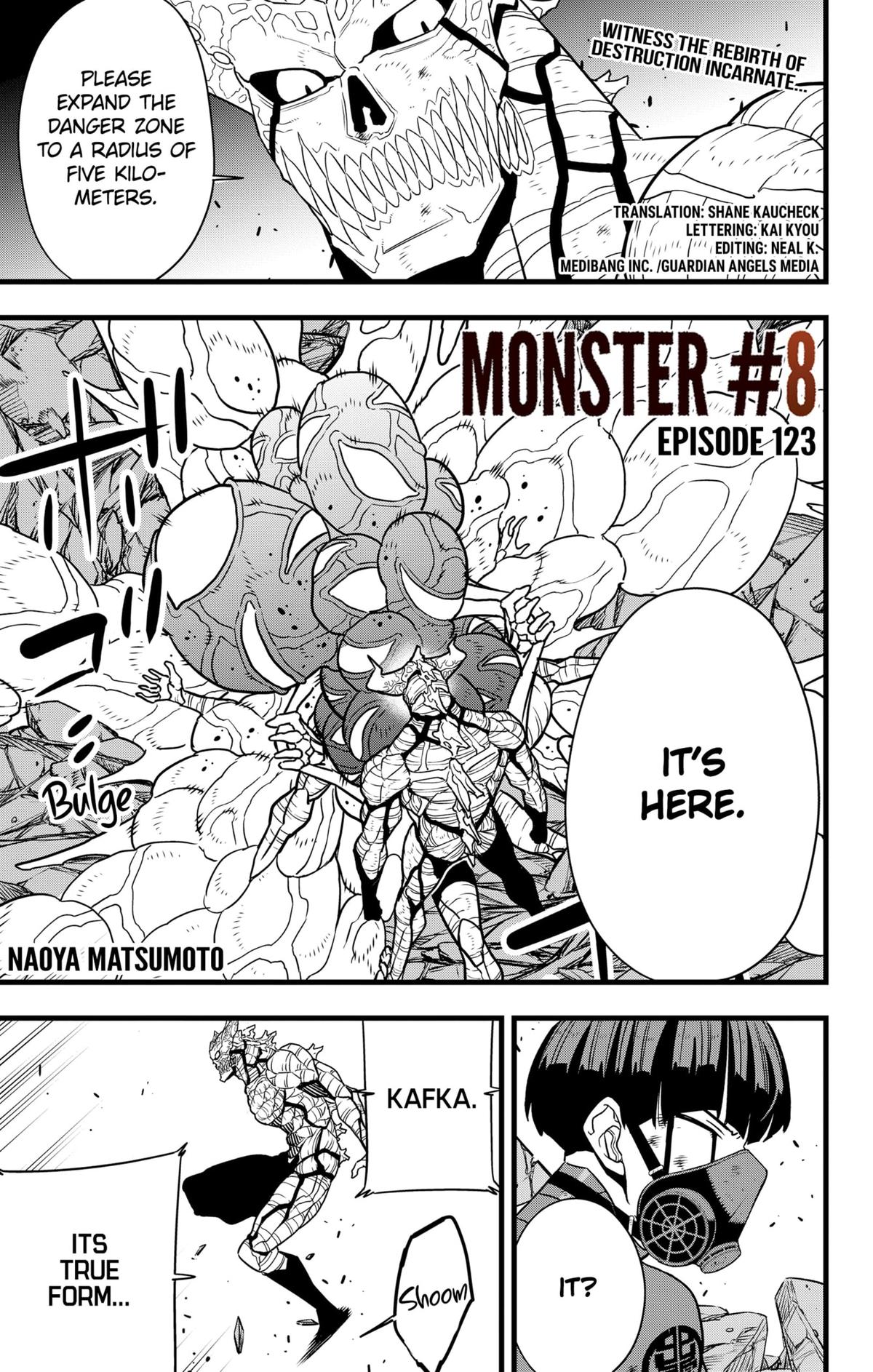 Kaiju No. 8, Chapter 123 image 01