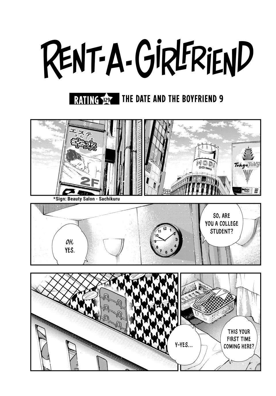 Rent A Girlfriend, Chapter 329 image 01