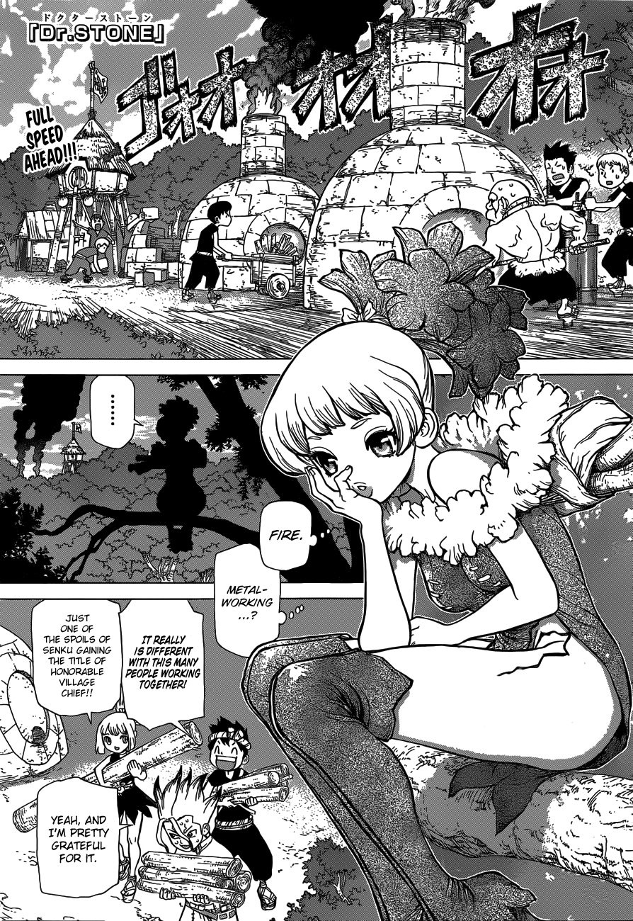 Dr.Stone, Chapter 51 Sweet in the Stone World image 01