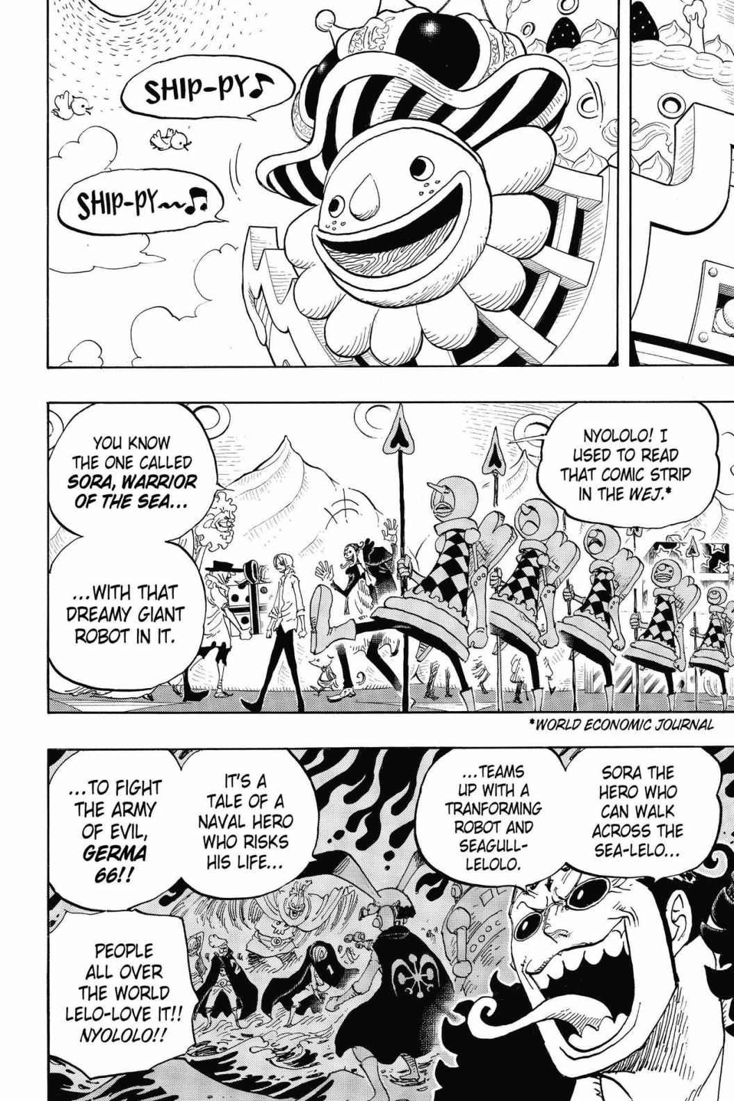 One Piece, Chapter 825 image 02