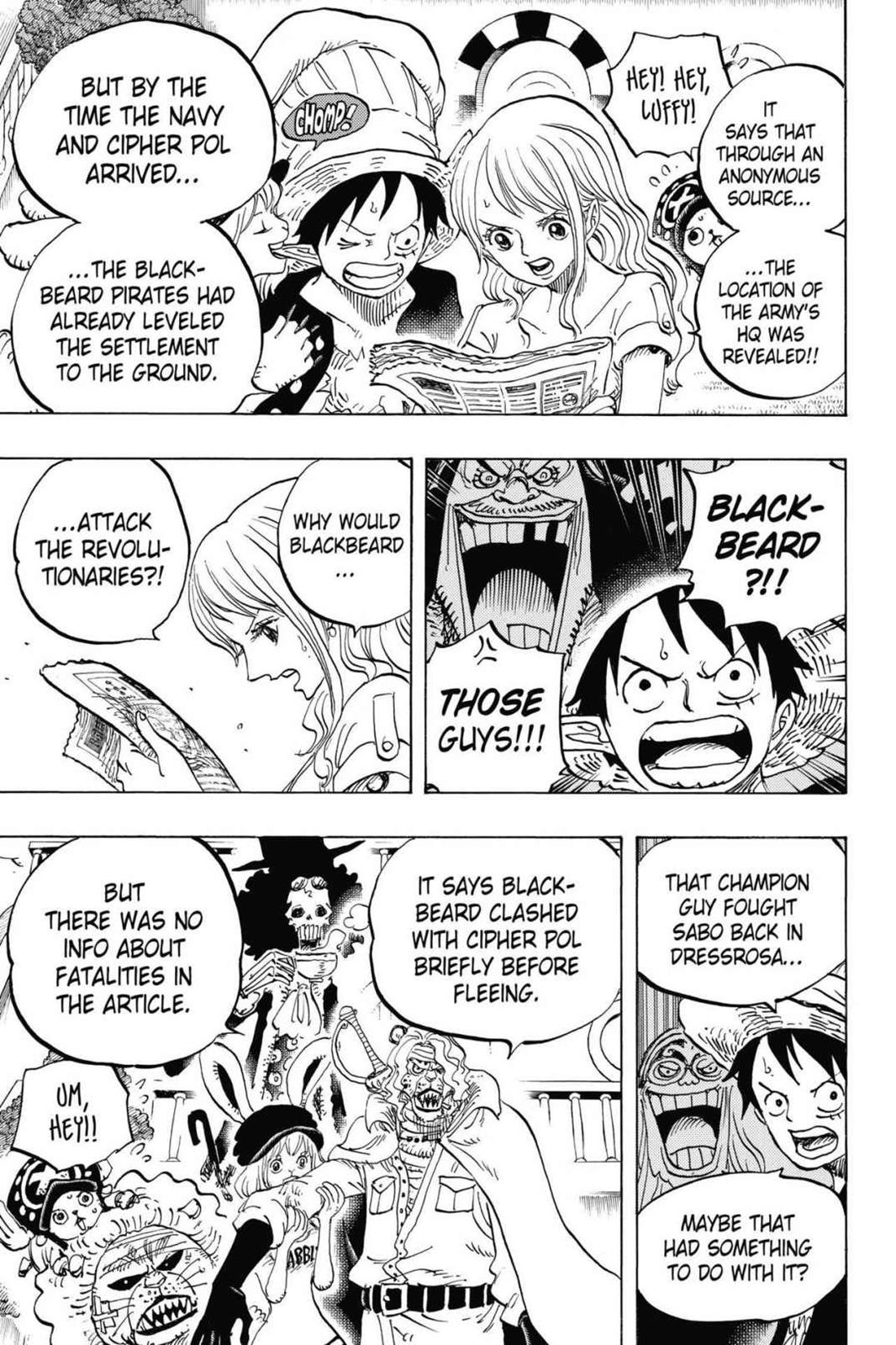 One Piece, Chapter 824 image 05