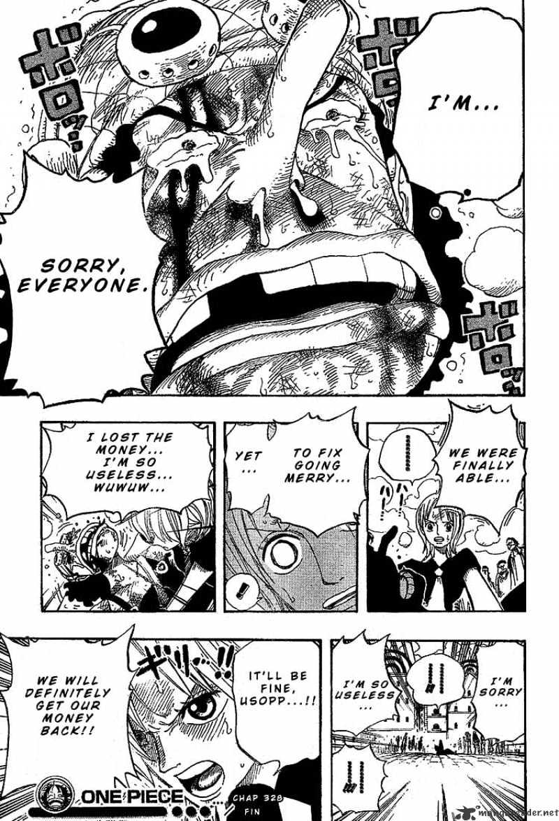 One Piece, chapter 328 image 19