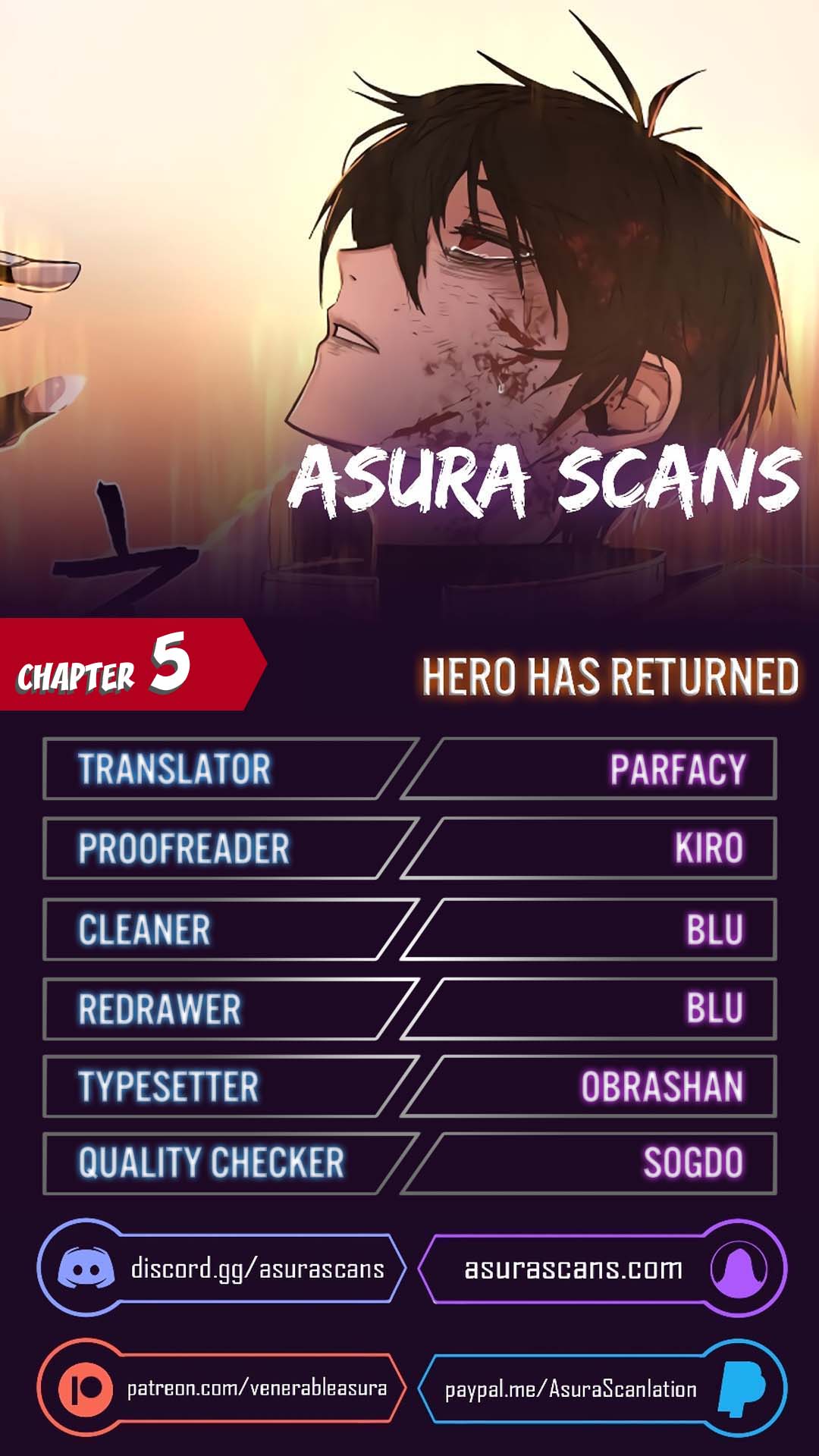 Hero Has Returned, Chapter 5 image 01