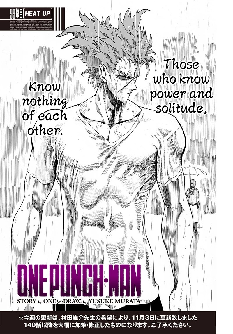 One Punch Man, Chapter 99 Heat Up (Revised) image 01