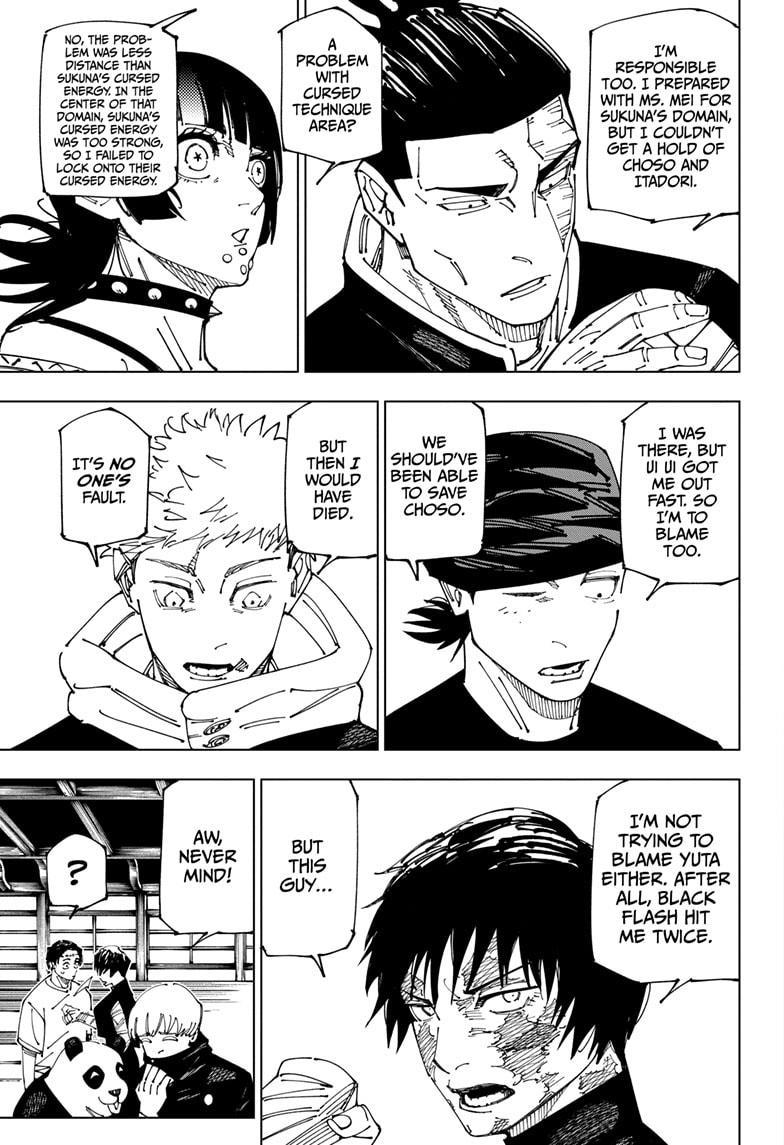 Jujutsu Kaisen, Chapter 269 image 09