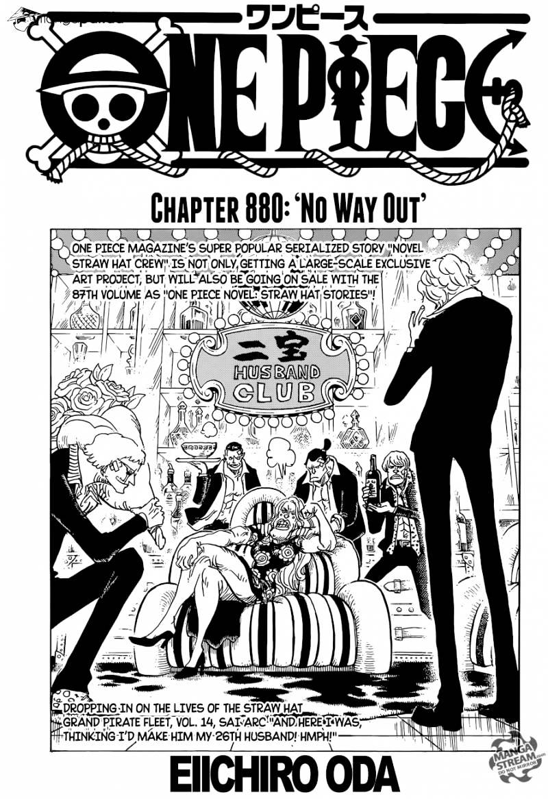 One Piece, chapter 880 image 01