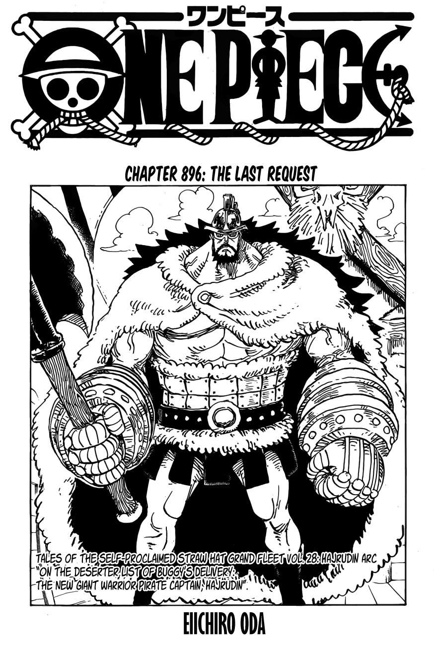 One Piece, chapter 896 image 01