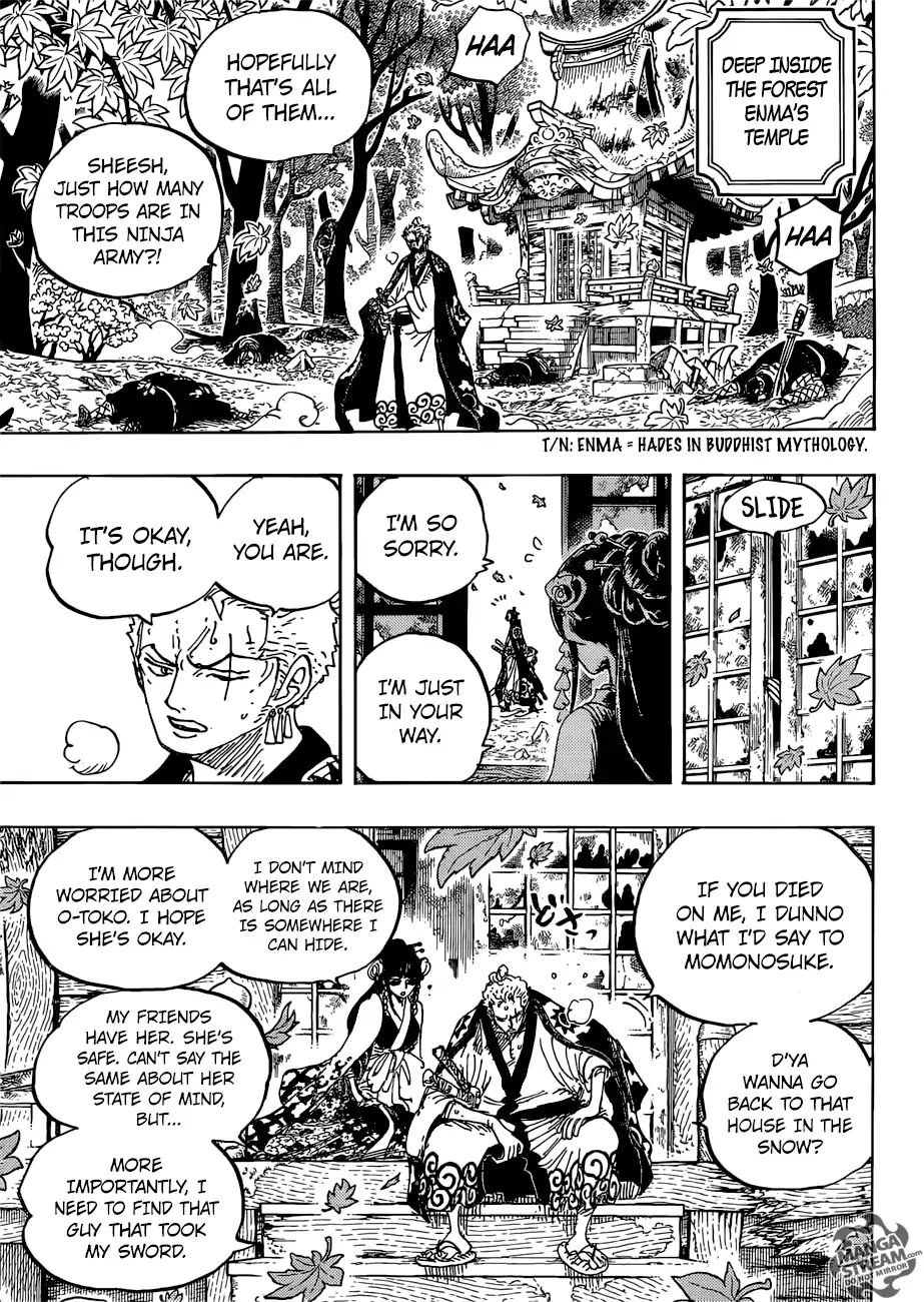 One Piece, chapter 950 image 15