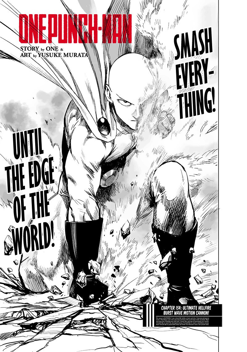 One Punch Man, Chapter 154 image 01