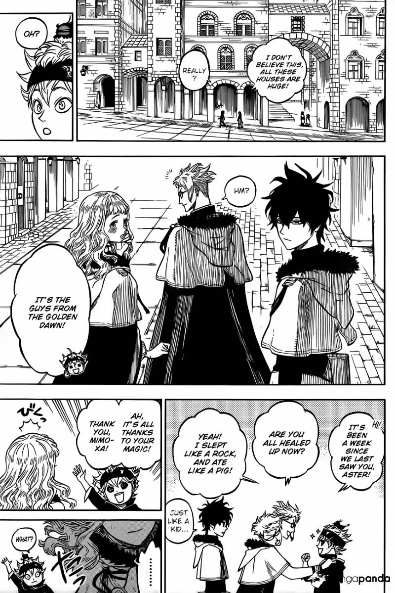 Black Clover, Chapter 22  Gathering At The Kings Palace image 05