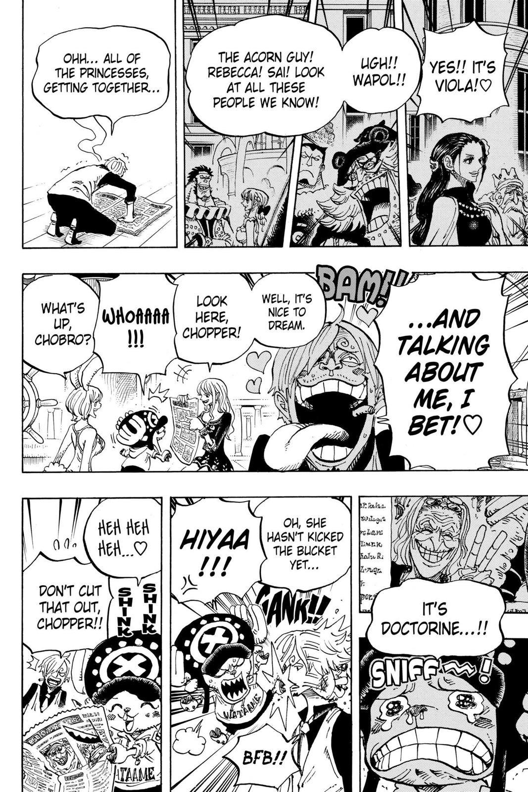 One Piece, Chapter 910 image 04