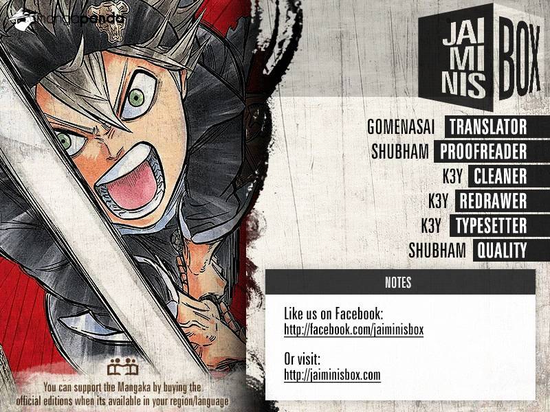 Black Clover, Chapter 58  The Story Of The Growing Water Child image 01
