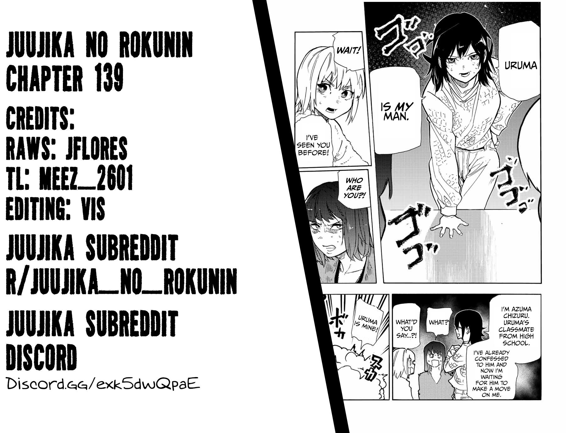 Juujika No Rokunin, Chapter 139 image 21