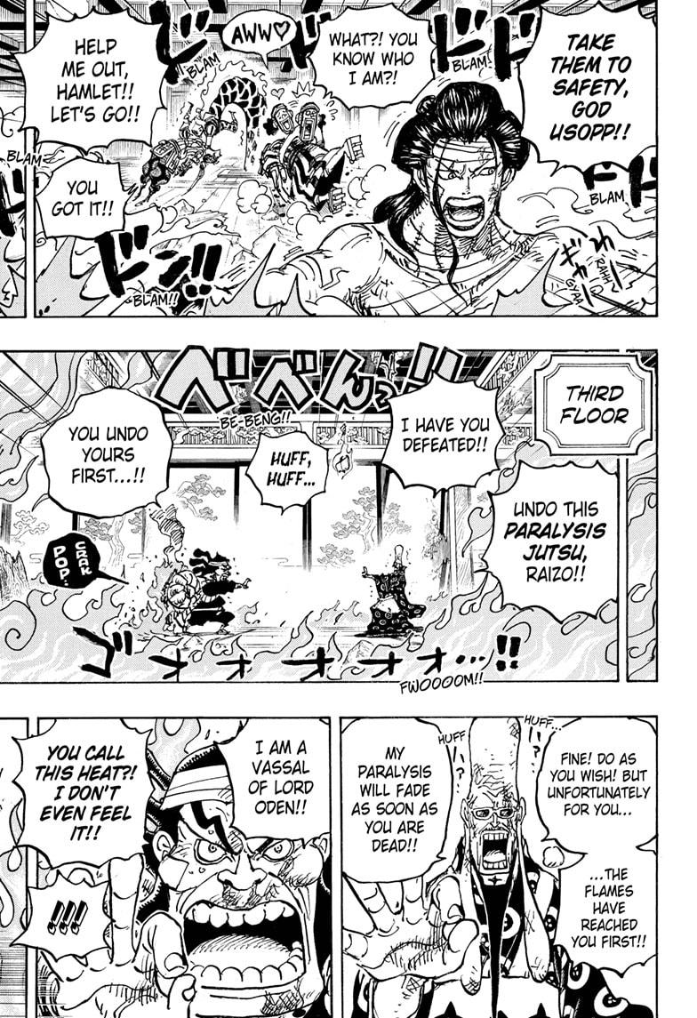 One Piece, Chapter 1036 image 12