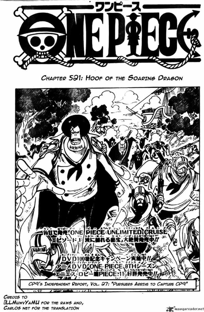 One Piece, chapter 521 image 01