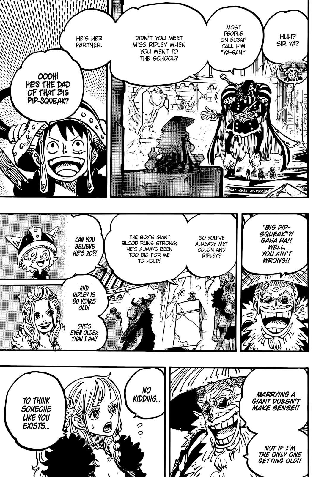 One Piece, Chapter 1139 image 08