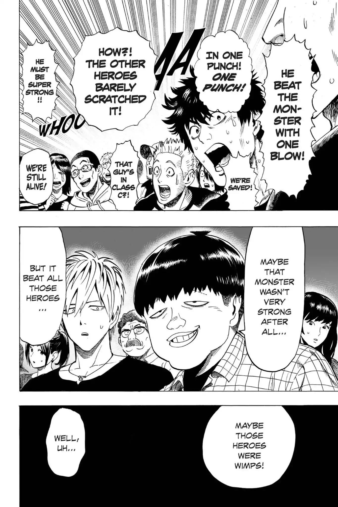 One Punch Man, Chapter 28 It