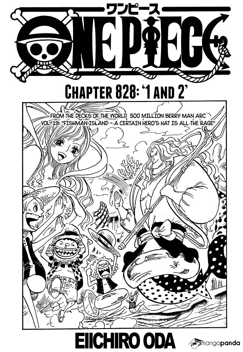 One Piece, chapter 828 image 01