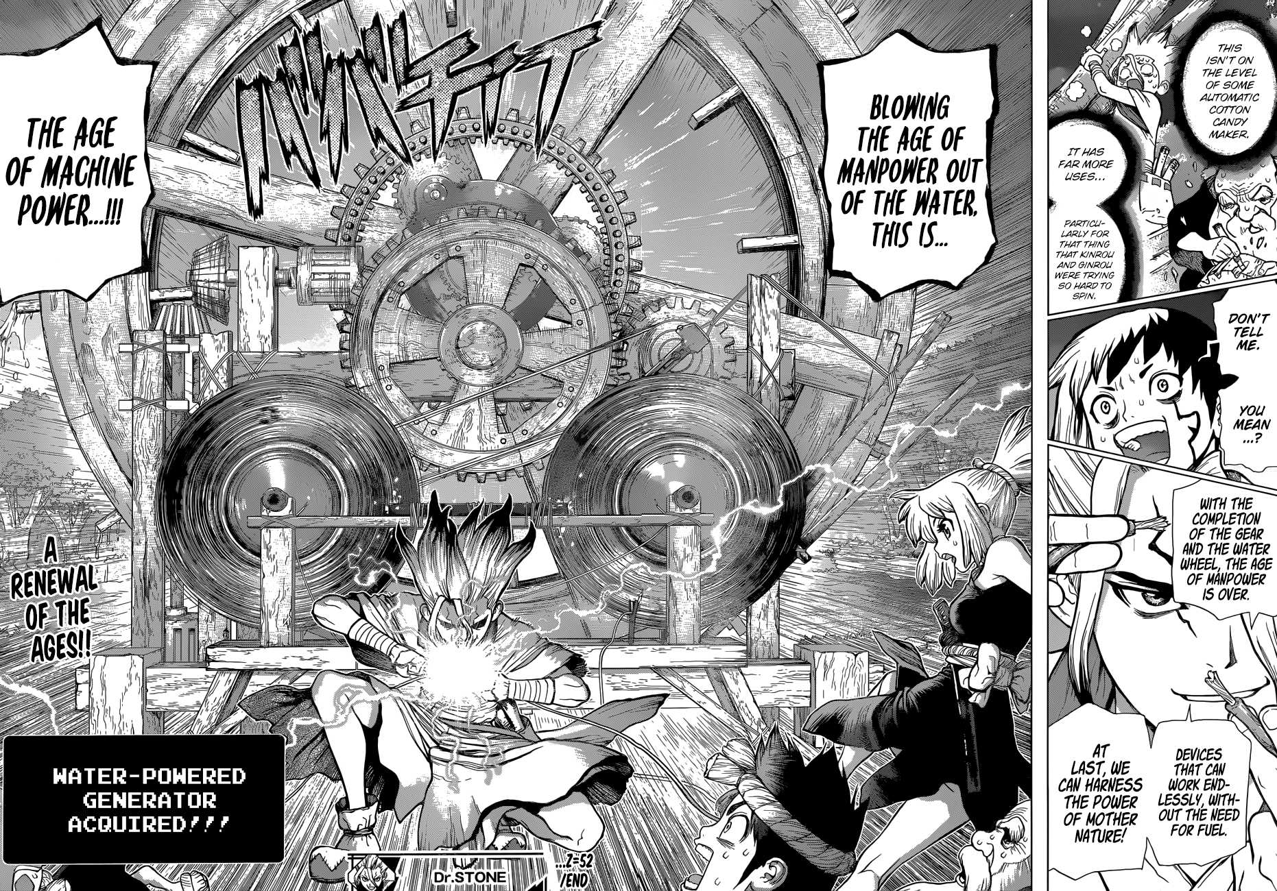 Dr.Stone, Chapter 52 The Age of Machine Power image 19