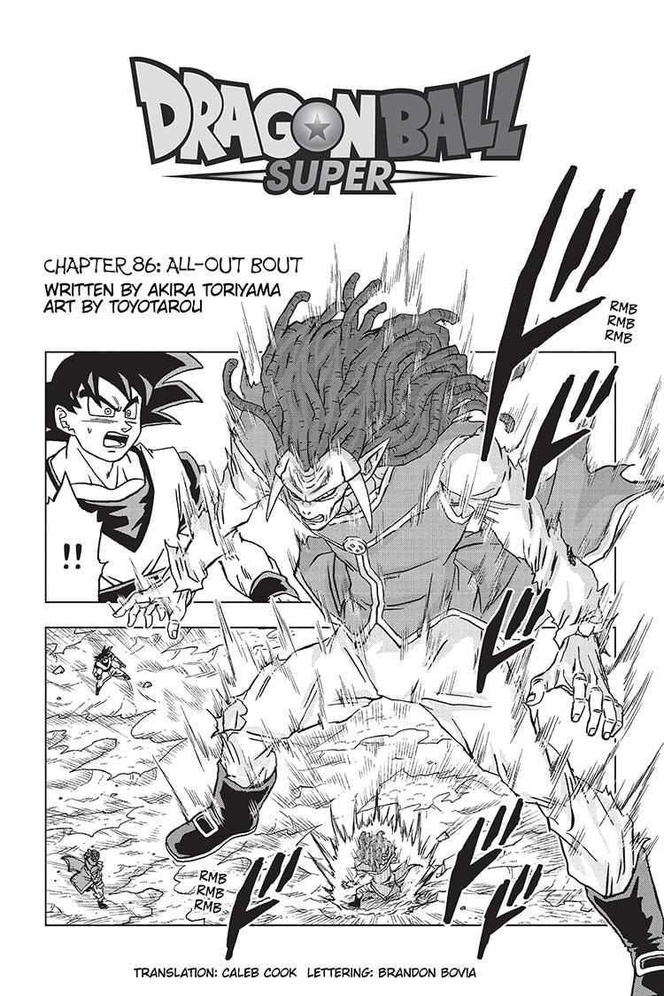  Dragon Ball Super, Chapter 86 image 01