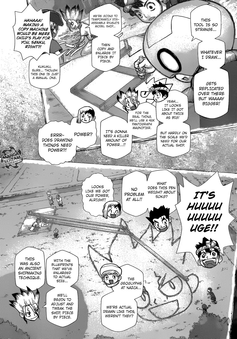 Dr.Stone, Chapter 99 The Kingdom of Science