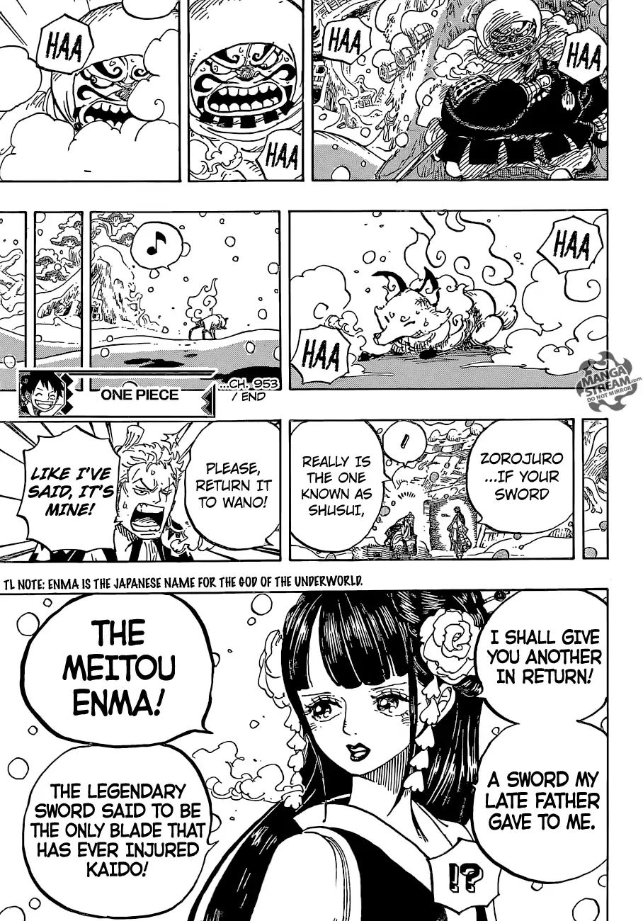 One Piece, chapter 953 image 18