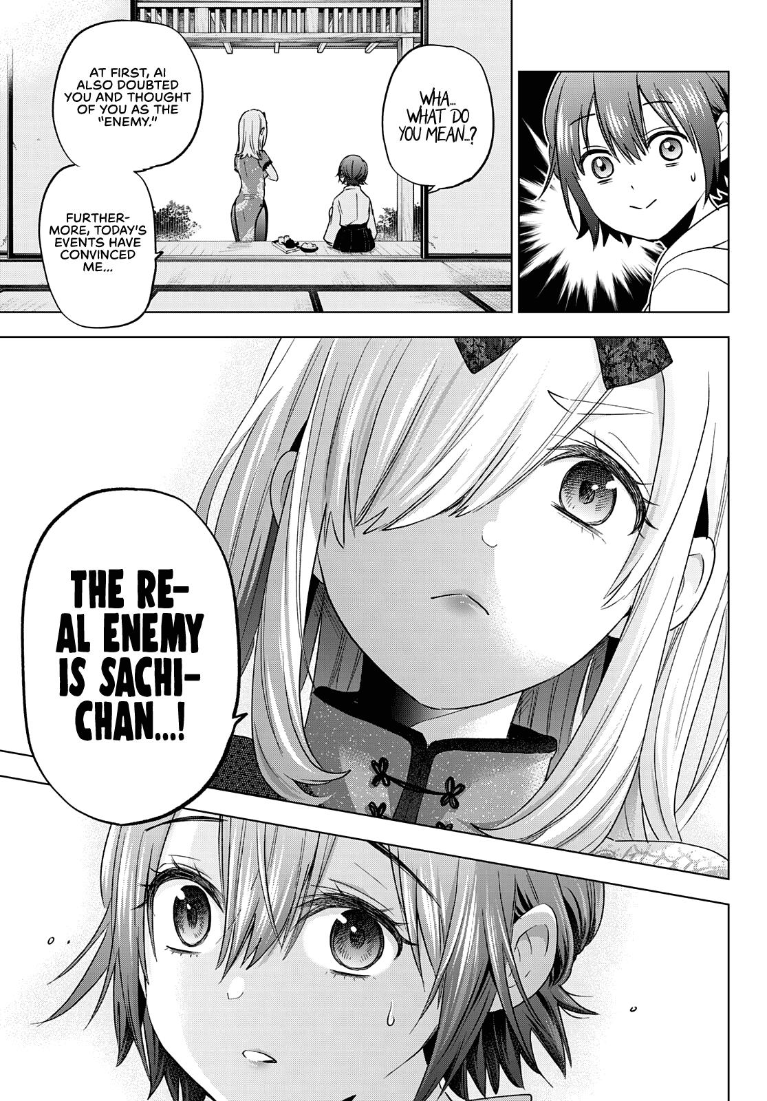 Kakkou no Iinazuke, Chapter 97 image 10