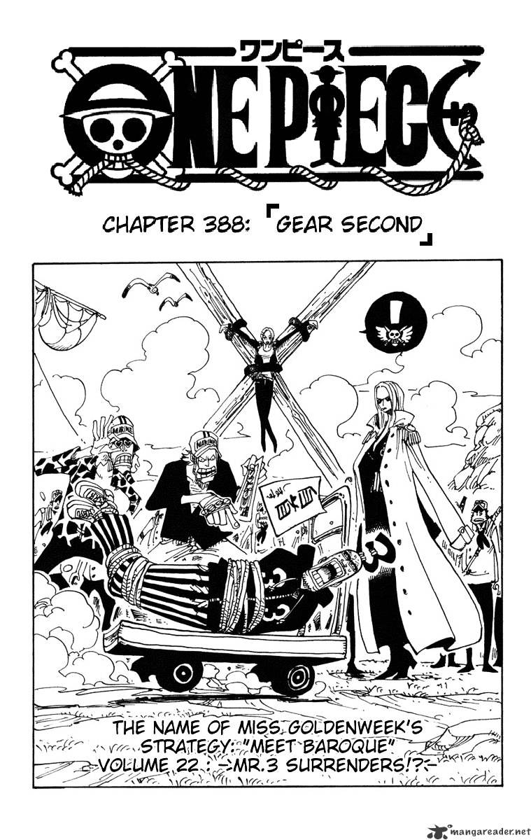 One Piece, chapter 388 image 01