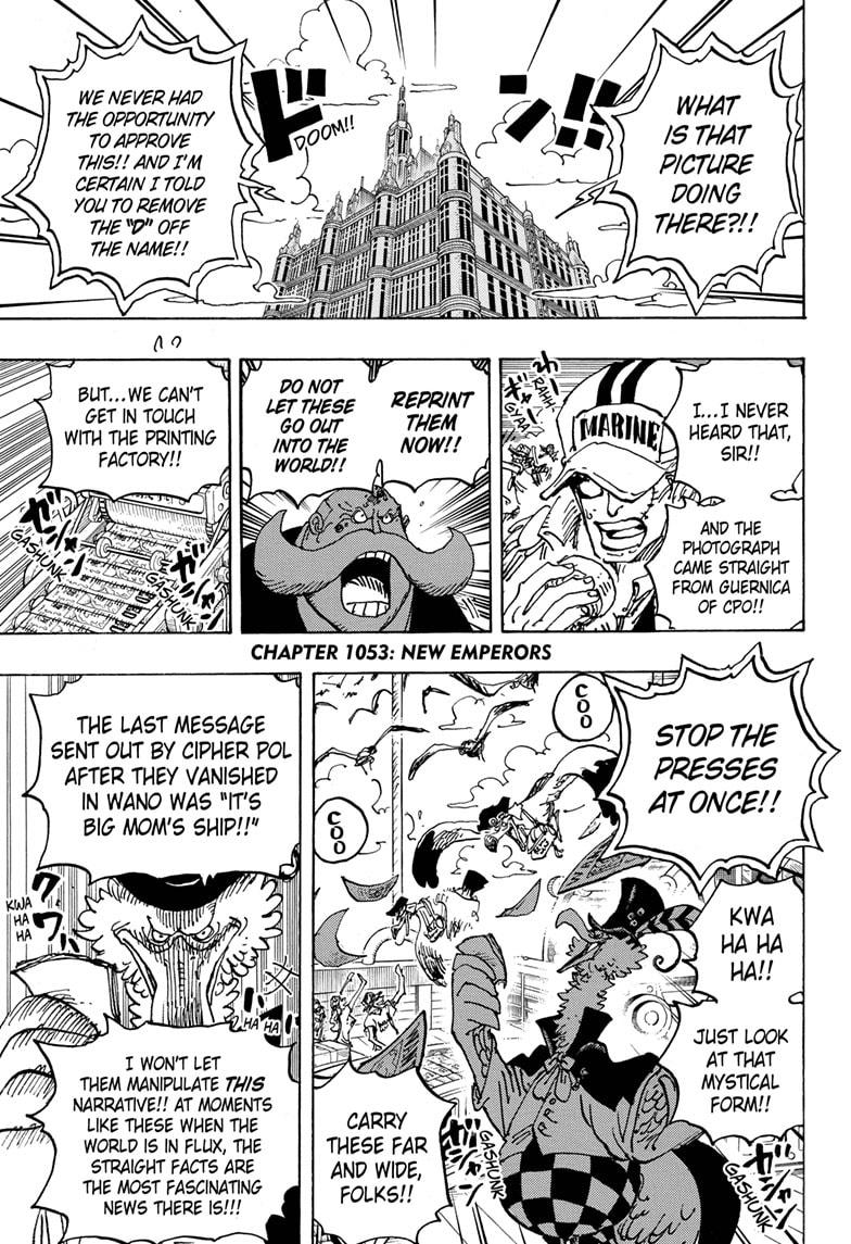 One Piece, Chapter 1053 image 03