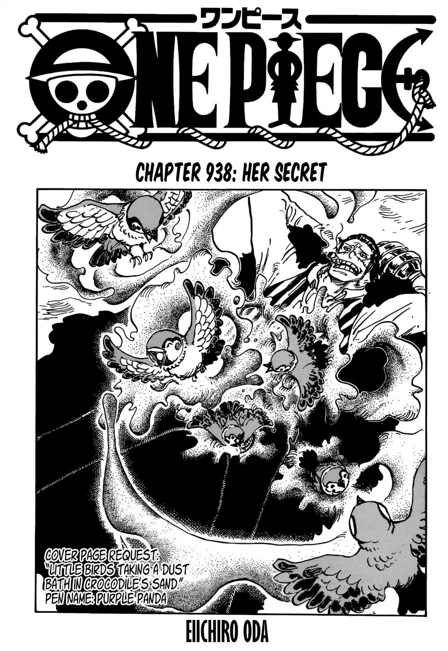 One Piece, chapter 938 image 01