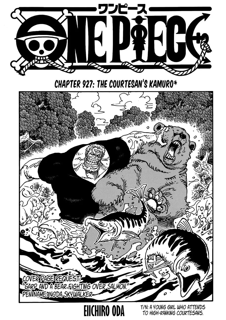 One Piece, chapter 927 image 01