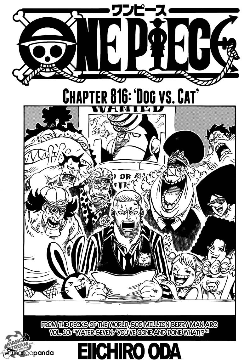 One Piece, chapter 816 image 01