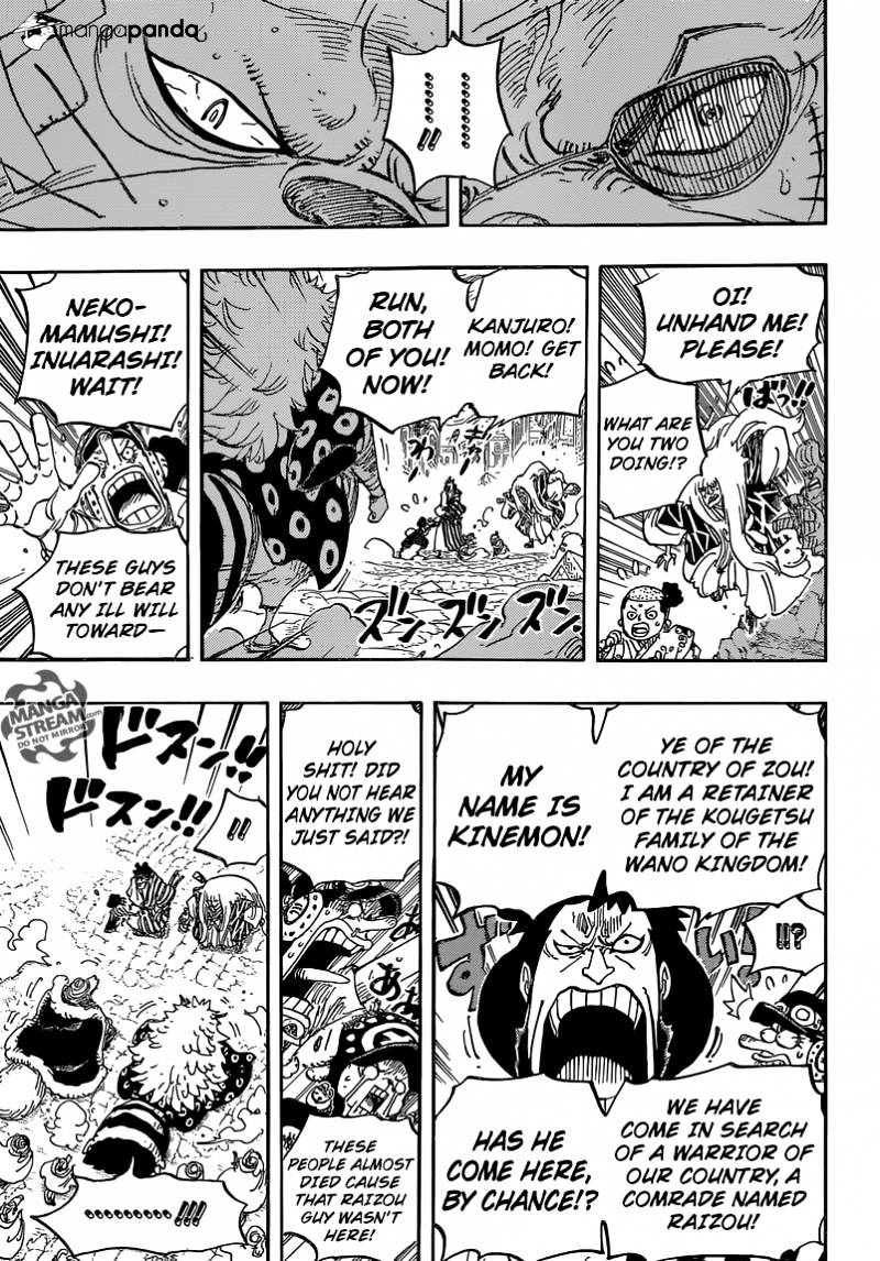 One Piece, chapter 816 image 15