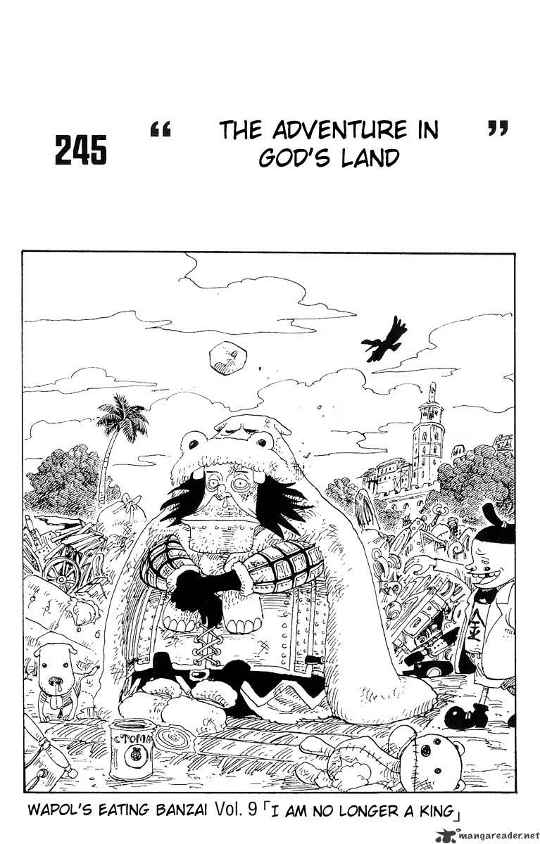 One Piece, chapter 245 image 01