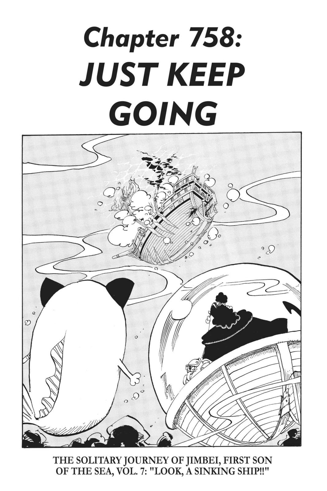 One Piece, Chapter 758 image 01