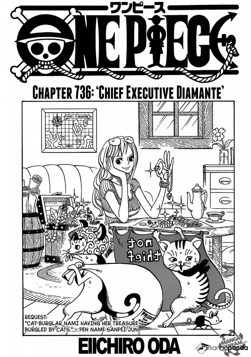 One Piece, chapter 736 image 01