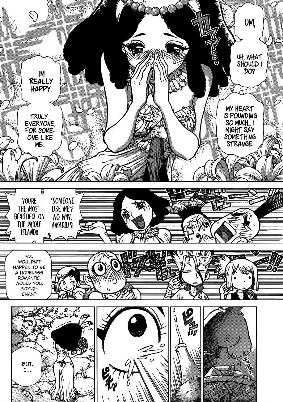 Dr.Stone, Chapter 105 The Most Beautiful Girl on the Island image 05