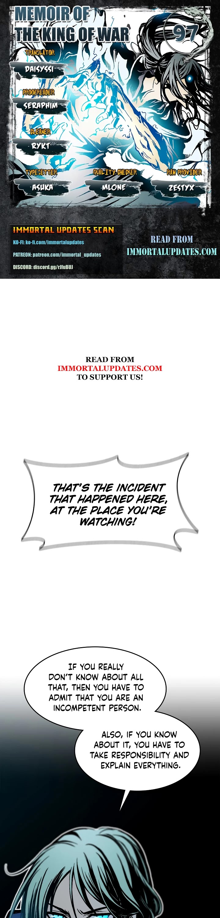 Memoir Of The King Of War, Chapter 97 image 01