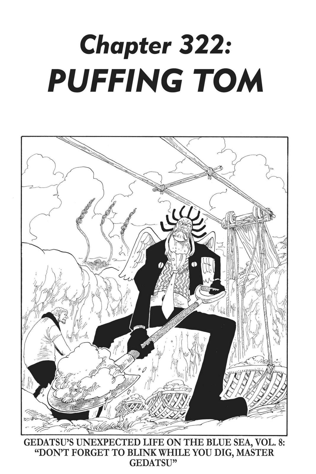 One Piece, Chapter 322 image 01