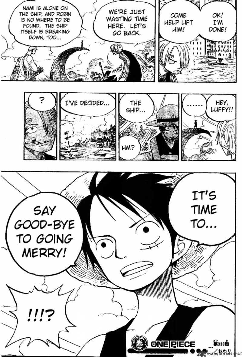 One Piece, chapter 330 image 17