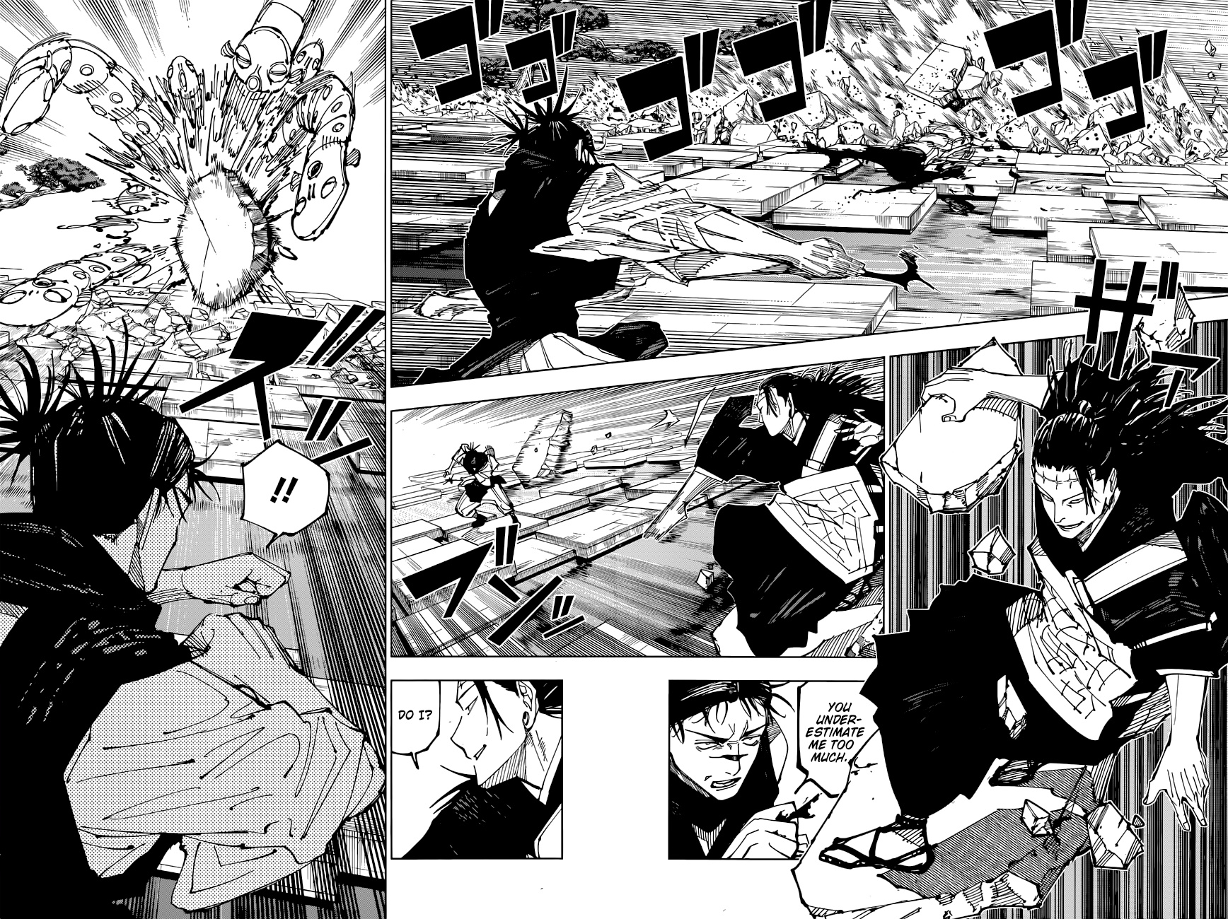 Jujutsu Kaisen, Chapter 203 Blood And Oil ② image 05