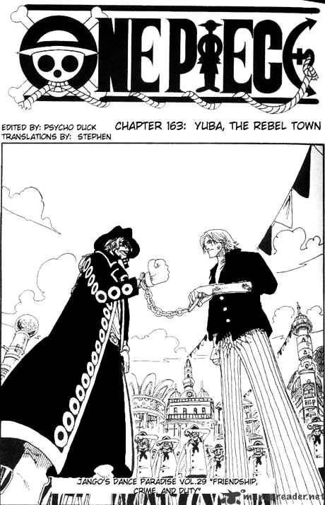 One Piece, chapter 163 image 01