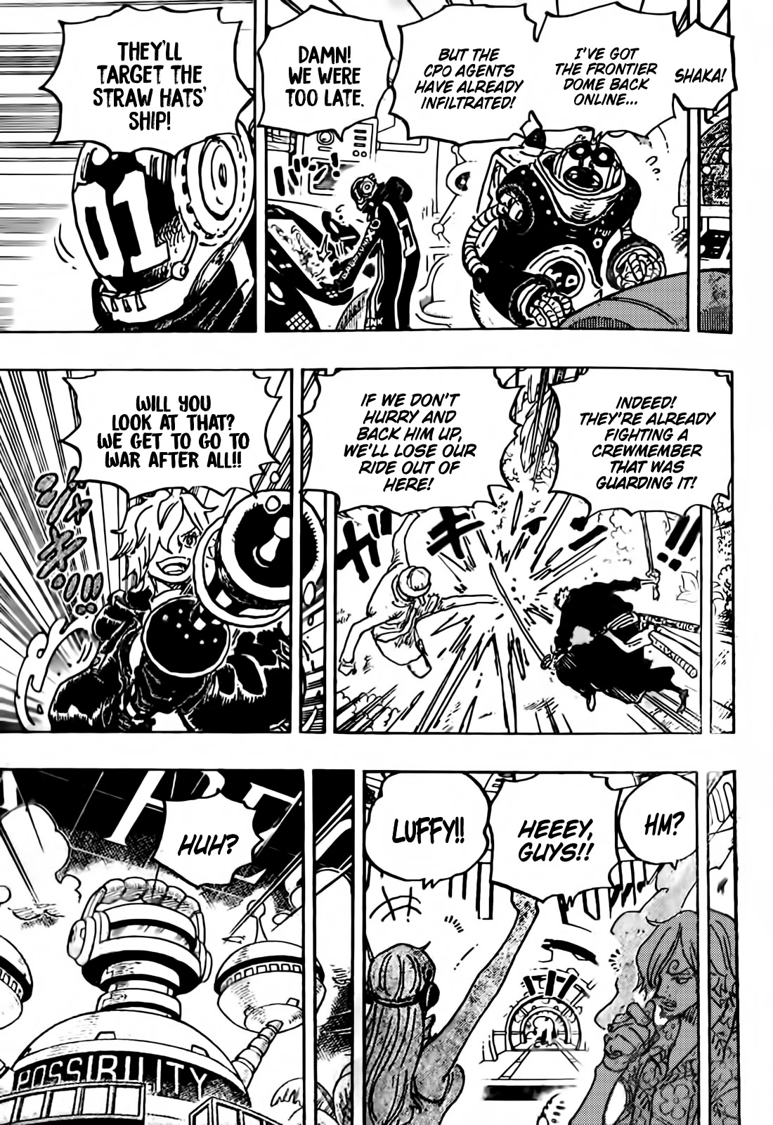 One Piece, chapter 1071 image 11