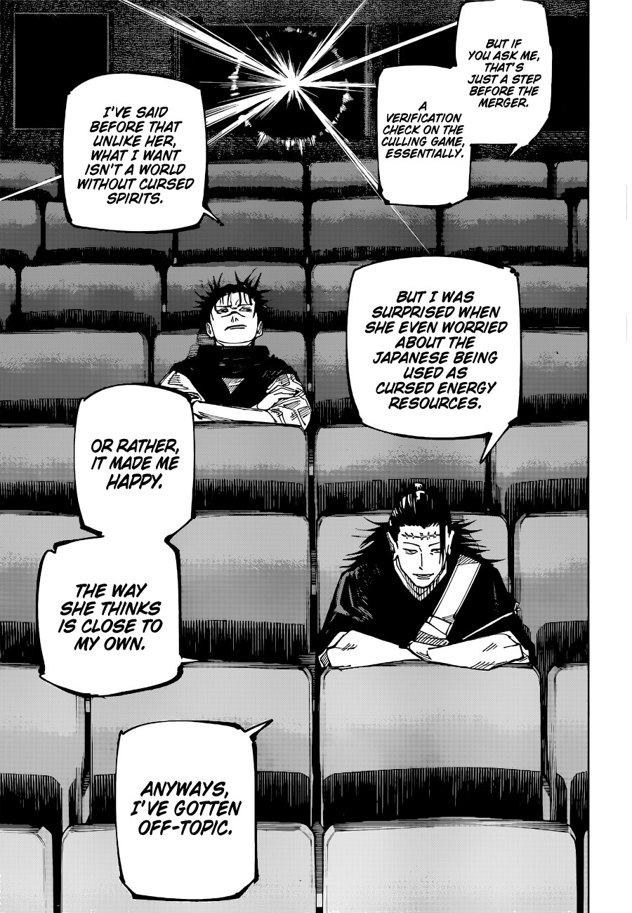 Jujutsu Kaisen, Chapter 202 Blood And Oil image 14
