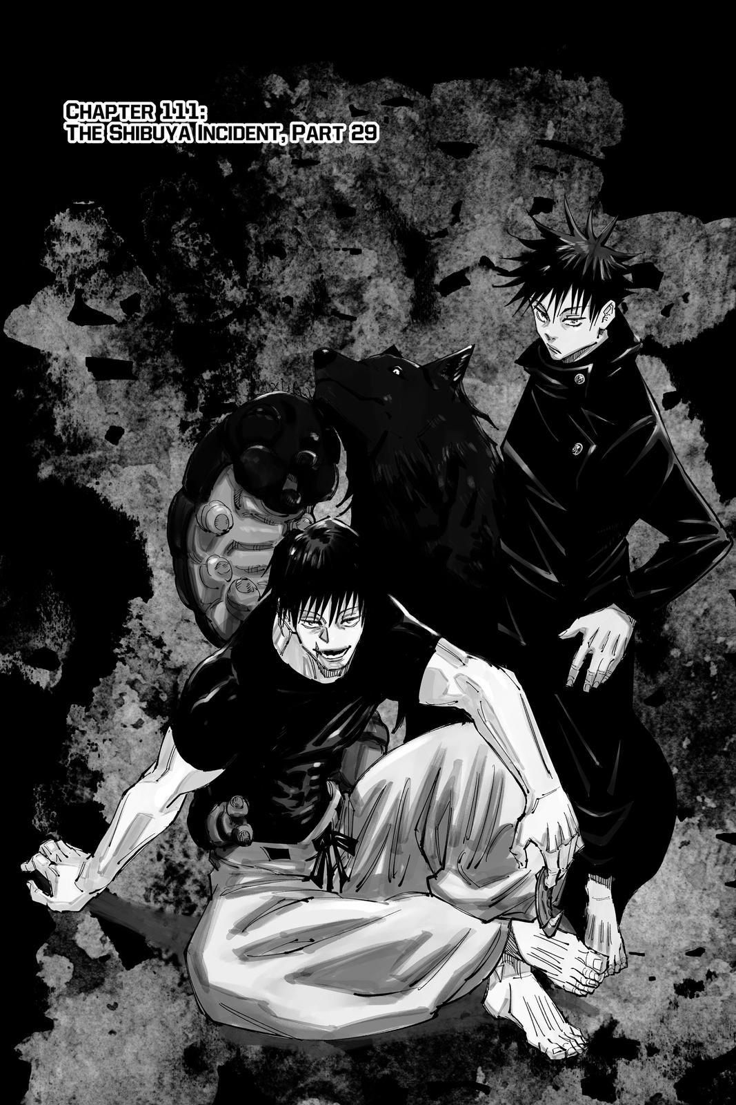 Jujutsu Kaisen, Chapter 111 image 01