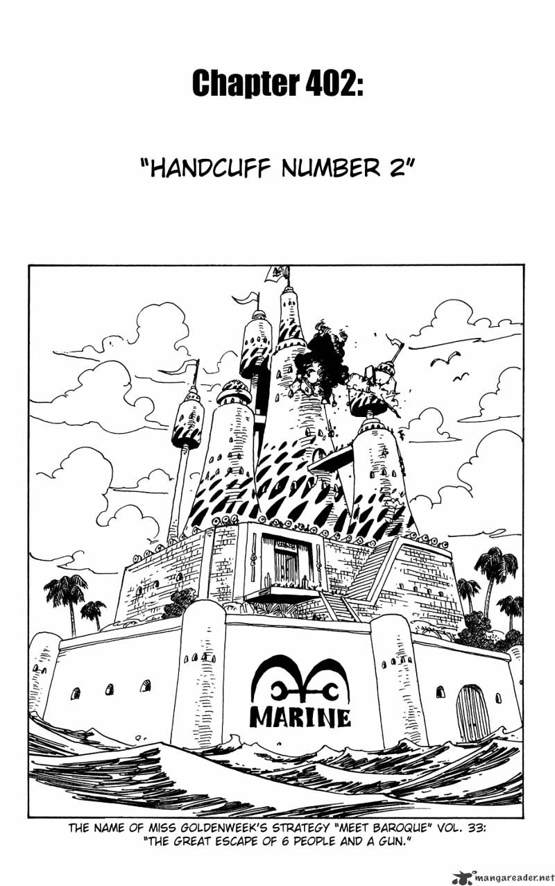 One Piece, chapter 402 image 01