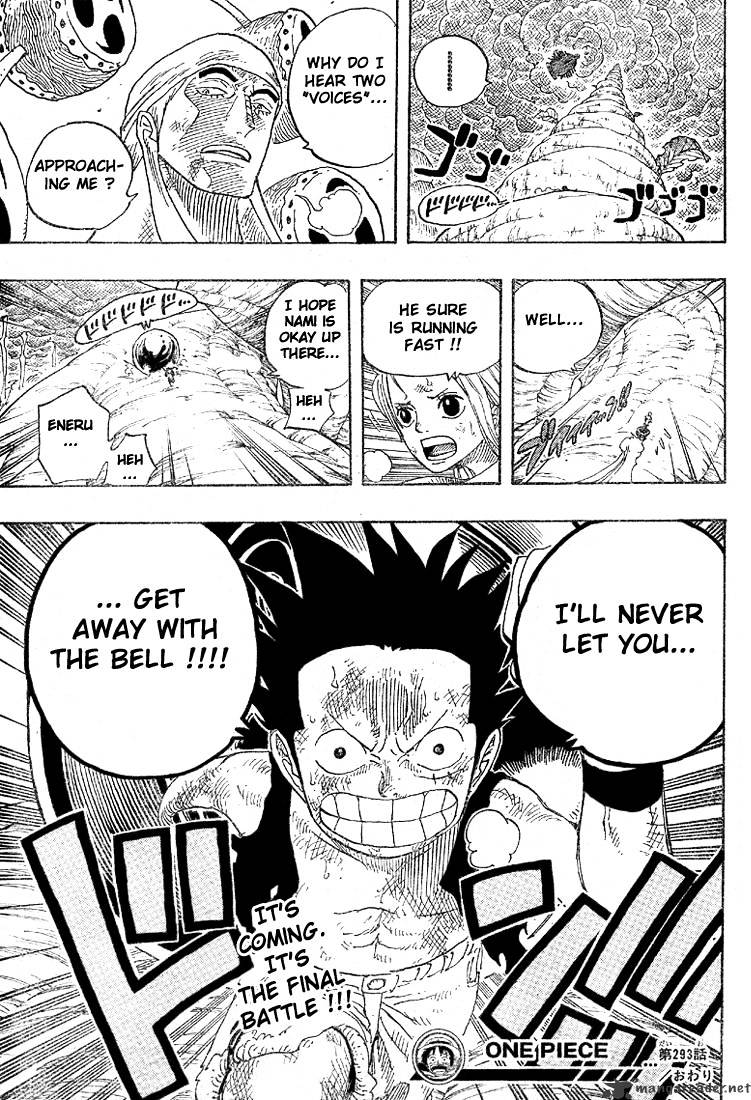 One Piece, chapter 293 image 17