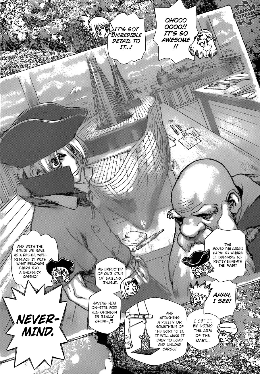 Dr.Stone, Chapter 99 The Kingdom of Science
