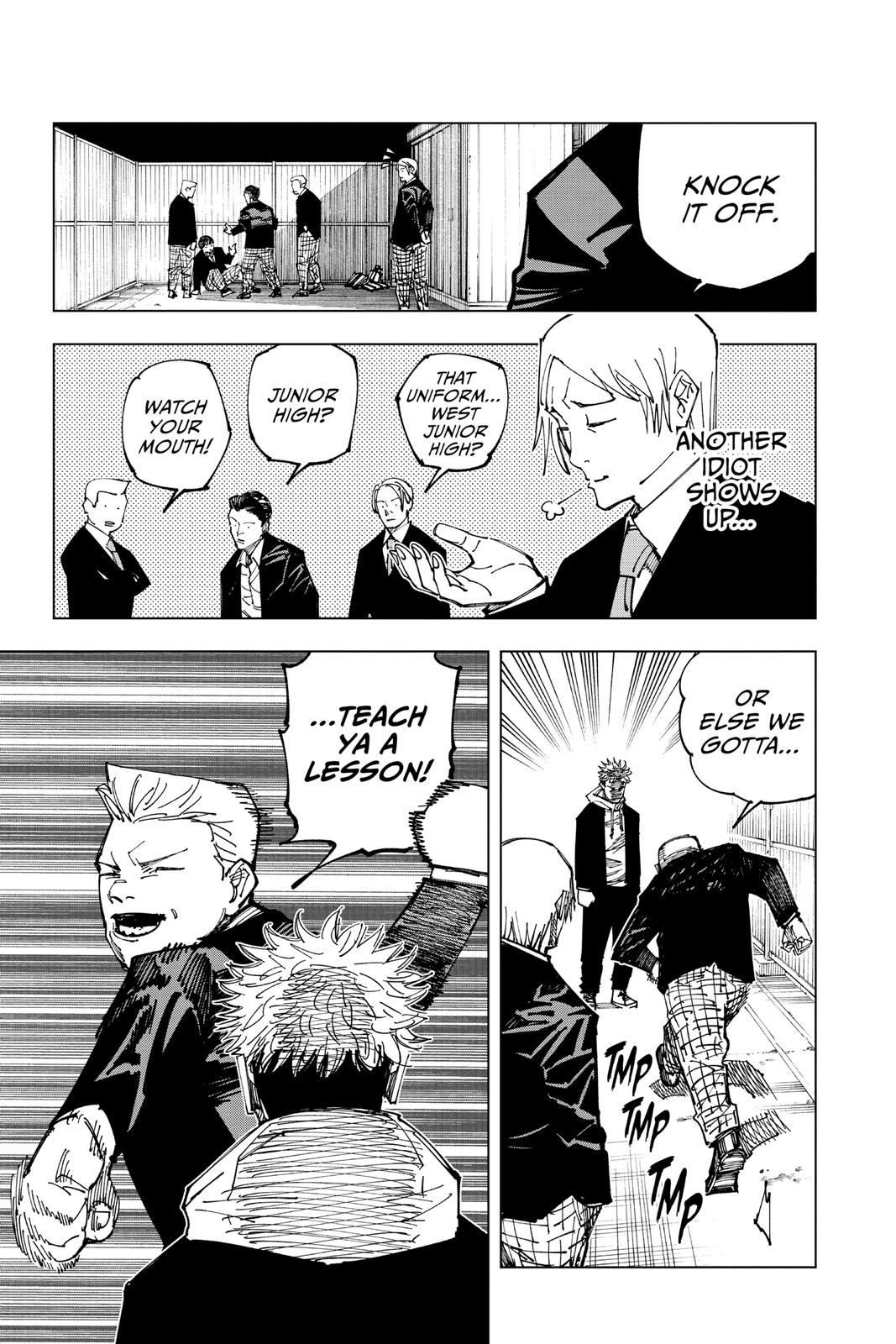 Jujutsu Kaisen, Chapter 163 image 03