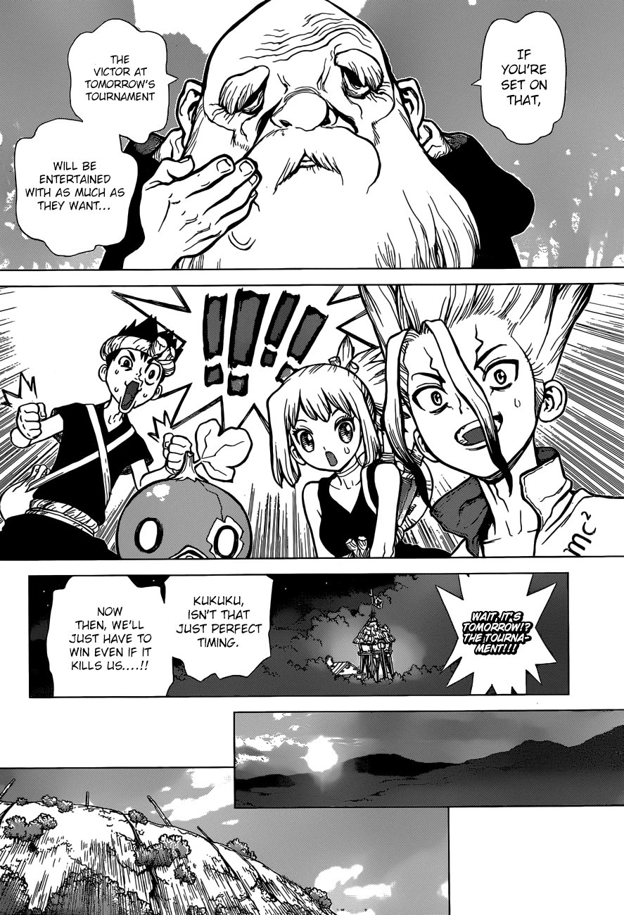 Dr.Stone, Chapter 33  Dangerous Medicine image 11